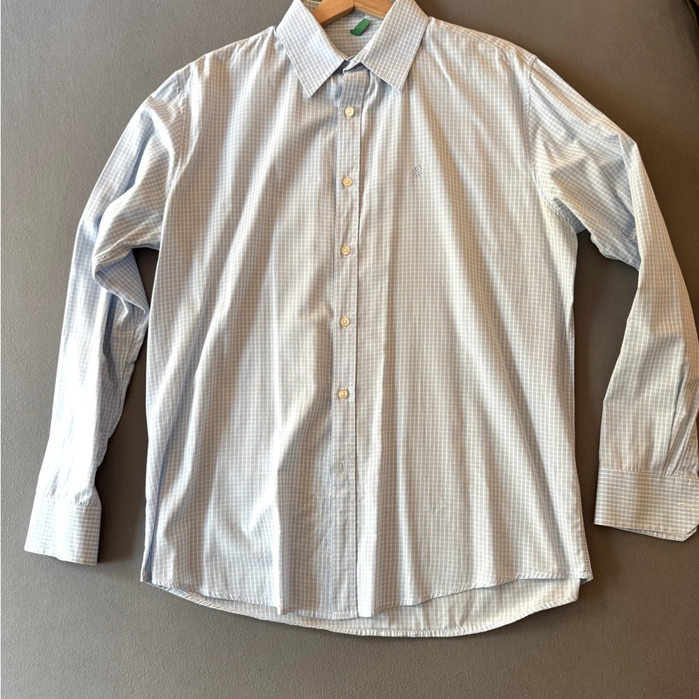 Benetton dress shirt, size L
